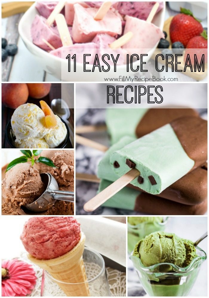 11 Easy Ice Cream Recipes Fill My Recipe Book