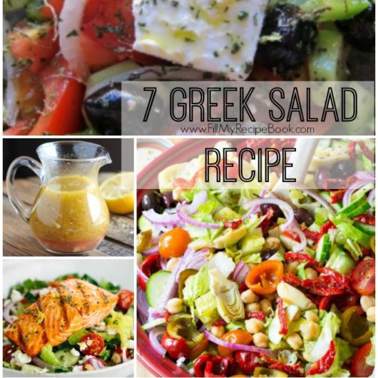 7 Greek Salad Recipes - Fill My Recipe Book