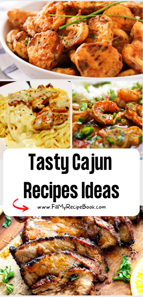 Tasty Cajun Recipes Ideas to create for meals. Its in the spices that make these lunch or dinners Cajun food, chicken, pork, meat, shrimp.