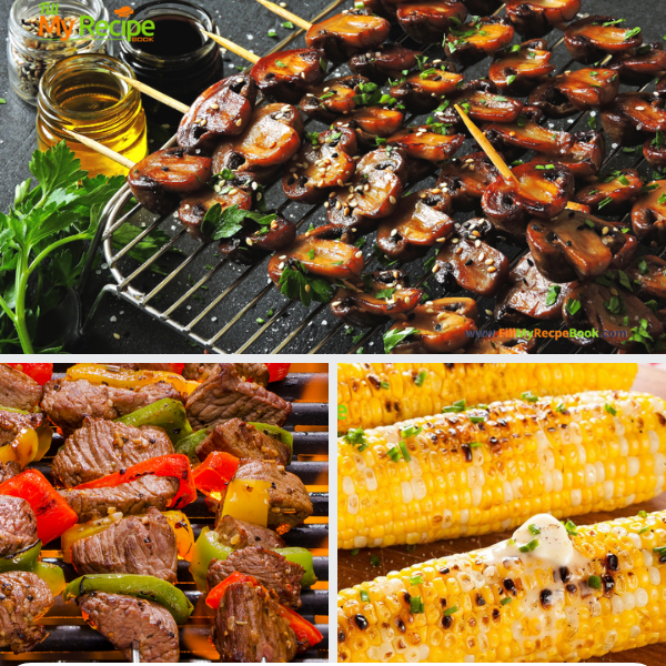 23 Valentines Braai or Barbecue with Sides dish recipe ideas, The best outdoor or camping meal to grill with meats and salads for lunch.