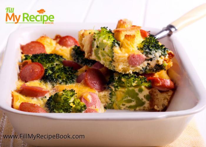 Baked Omelet with Sausage and Vegetables recipe This healthy easy omelet casserole is the perfect make ahead omelet for breakfast or brunch.