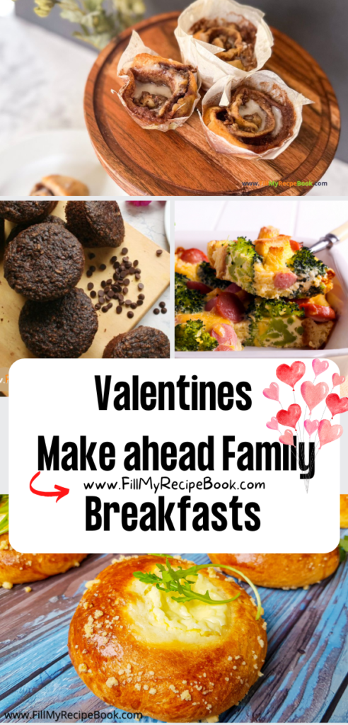 The Best Valentines Make ahead Family Breakfasts Ideas recipes to create at home. Simple healthy family breakfast for large families.