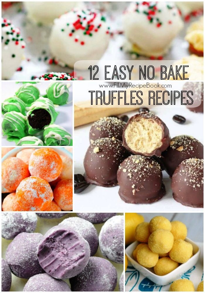 12 Easy no bake Truffles Recipes Fill My Recipe Book