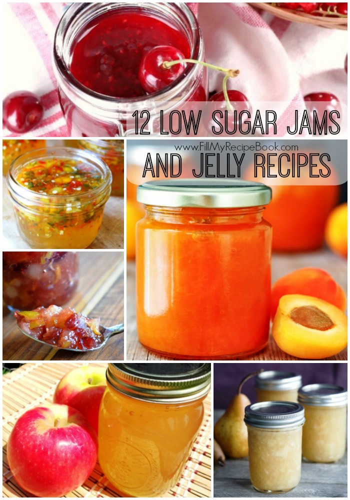 12 Low Sugar Jams and Jelly Recipes - Fill My Recipe Book