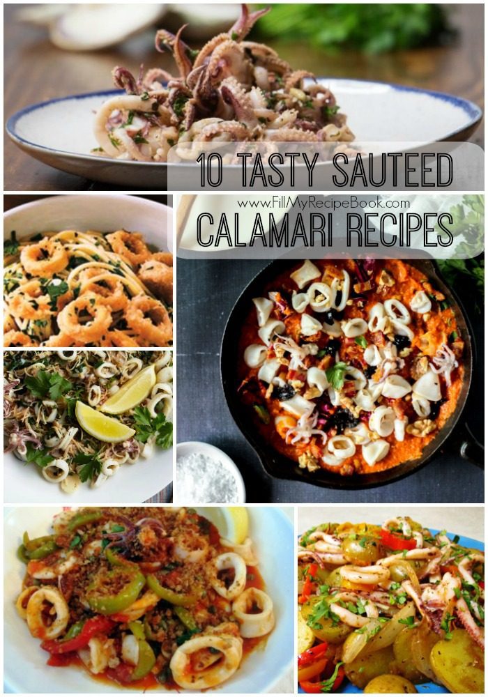 10 Tasty Sauteed Calamari Recipes - Fill My Recipe Book