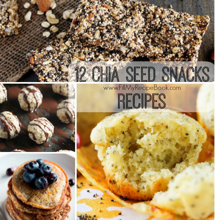 12 Chia Seed Snacks Recipes - Fill My Recipe Book