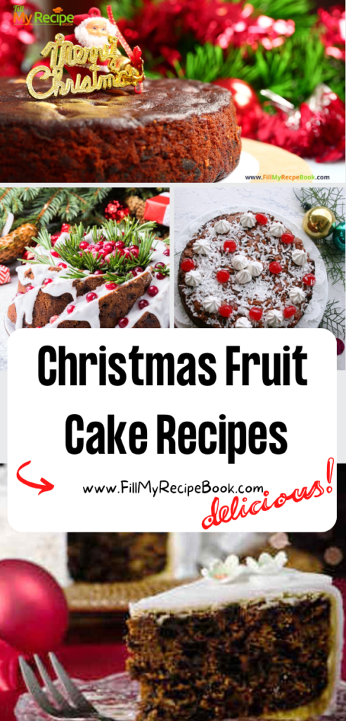 Get ready for the holiday season with these delicious and festive Christmas Fruit Cake Recipes. From traditional to modern twists, there's something for everyone to enjoy!