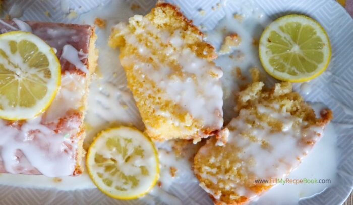 Homemade Lemon Drizzle Loaf Cake recipe to whip up as it's simple and makes a tangy moist dessert, a fail safe recipe that works every time.