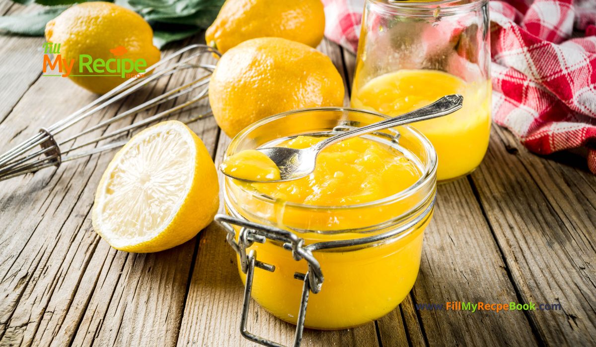 How to make lemon curd for fillings in tarts or tartlets. Easy recipe for spreads on toast and flavors for cakes, cookies and desserts.