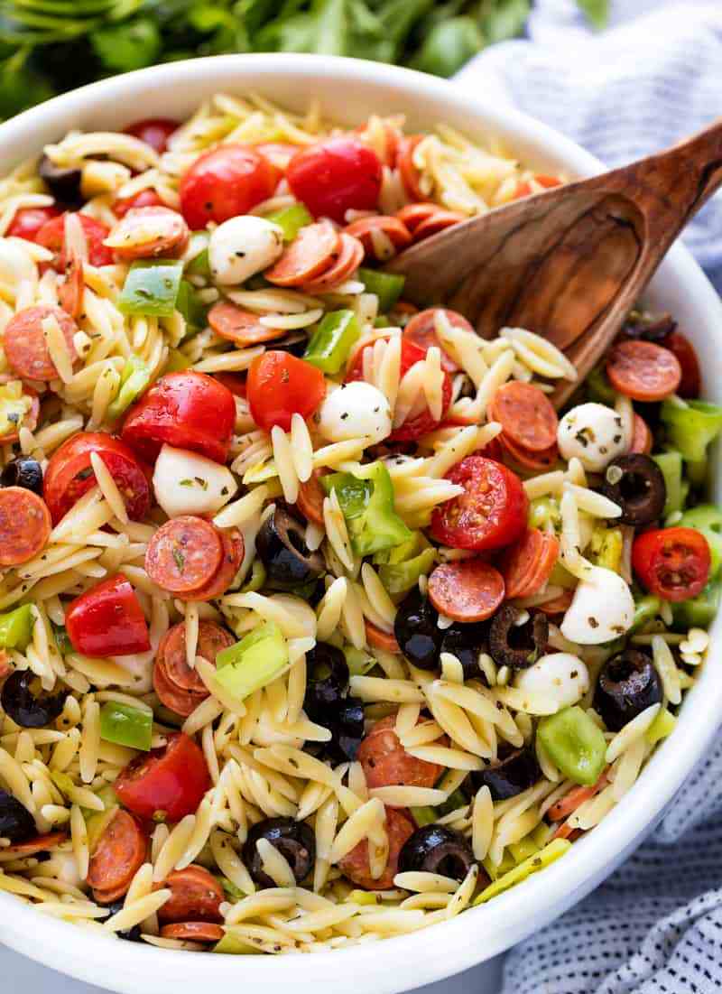 Italian Orzo Pasta Salad Fill My Recipe Book