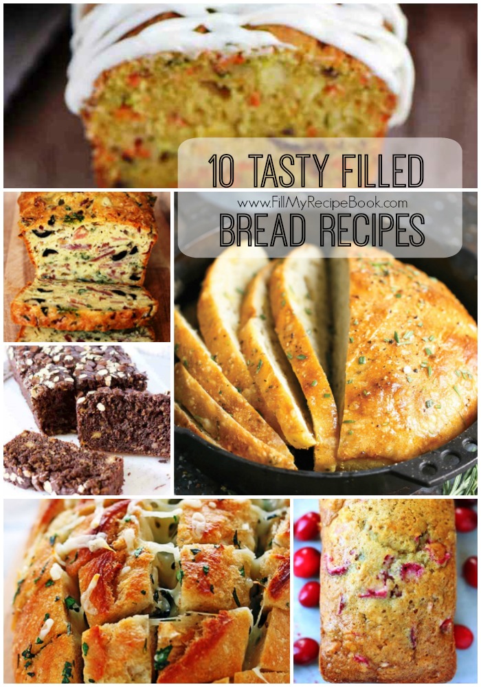 10 Tasty Filled Bread Recipes - Fill My Recipe Book