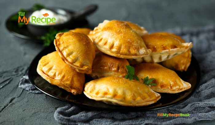 A Homemade Savory Hand Pies recipe idea that is flaky from the puff pastry with a tasty filling of saucy ground beef, veggies and potato.