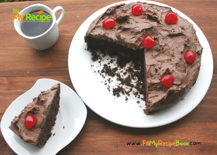 7 Minute Chocolate Cake Recipe is a microwave cake cook. An all in one bake in a 2 lt. container. Quick and easy bake for a dessert.