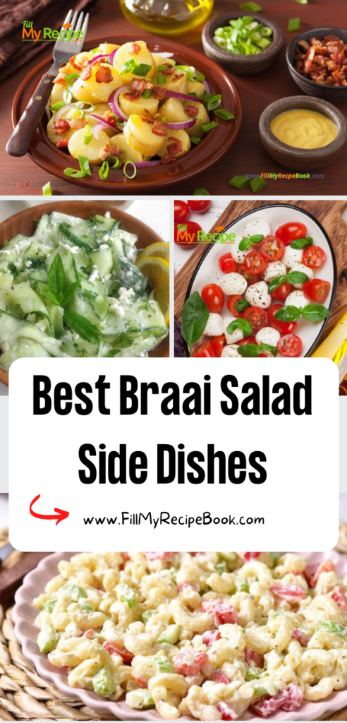 Best Braai Salad Side Dishes recipe ideas. Homemade easy and tasty side dishes for a braai or barbecue for healthy meals for family.