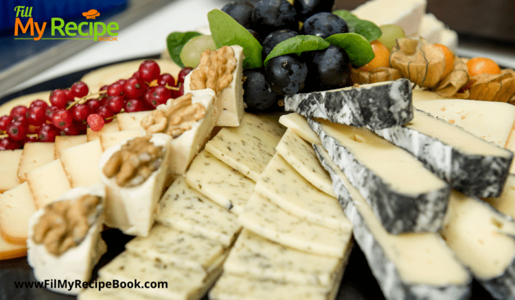 How To Make A Simple Cheese Board - Fill My Recipe Book