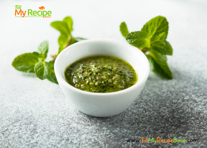 Easy Mint Sauce for Lamb recipe ideas to create at home that uses only 3 ingredients and simple, goes with lamb and other meat very well.