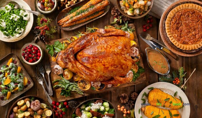 This Thanksgiving, delight your guests with the best Roasted Herbs and Butter Whole Turkey Recipe, oven-roasted and seasoned with a flavorful blend of herbs and butter, perfect for special seasonal gatherings.