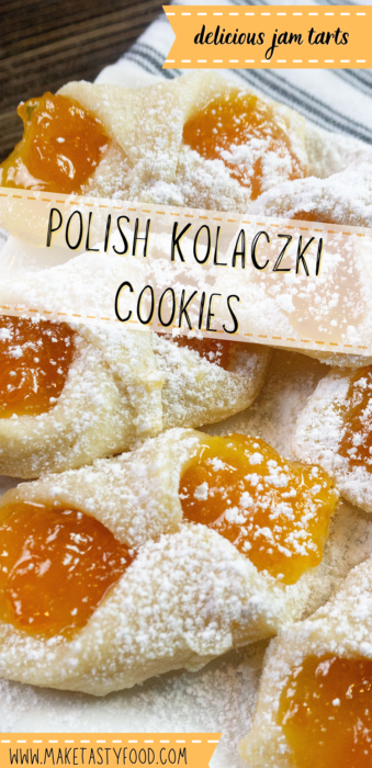 Polish Kolaczki Jam Cookies - Fill My Recipe Book