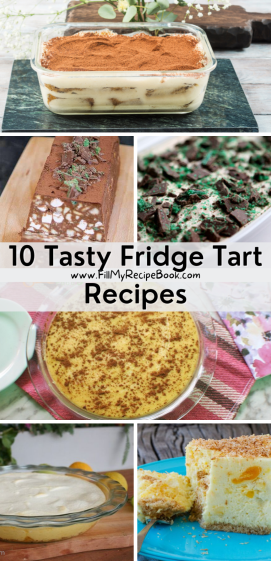 10 Tasty Fridge Tart Recipes - Fill My Recipe Book