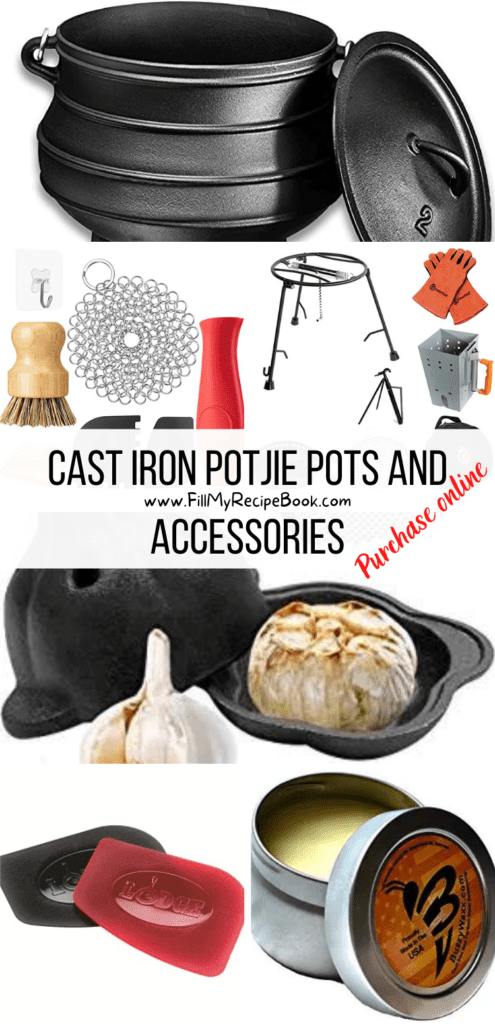 Pre-Seasoned 3 Legs Cast Iron Cauldron 6 Quarts African Potjie Pot