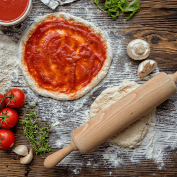 Easy 2 Ingredient Pizza Base - Fill My Recipe Book