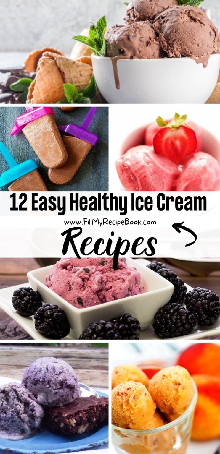 12 Easy Healthy Ice Cream Recipes Fill My Recipe Book