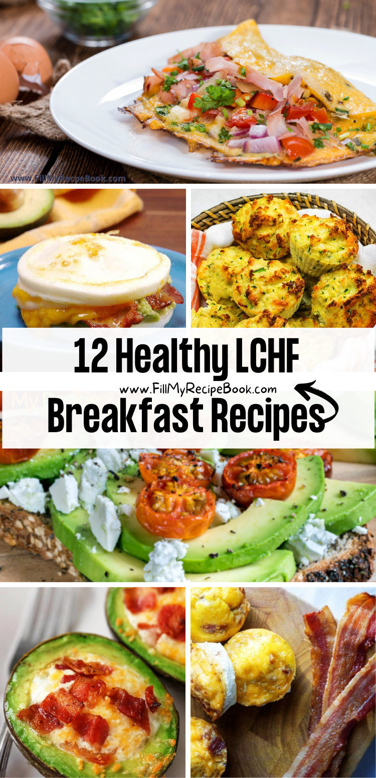 12 Healthy Lchf Breakfast Recipes - Fill My Recipe Book