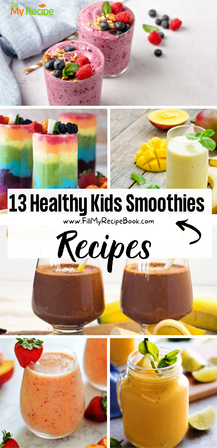 healthy kids smoothie recipes