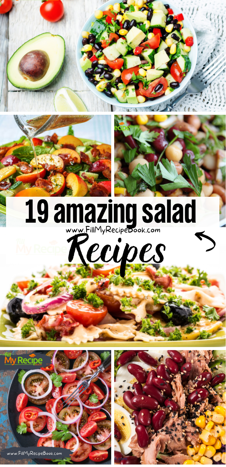19 Amazing Salad Recipes - Fill My Recipe Book