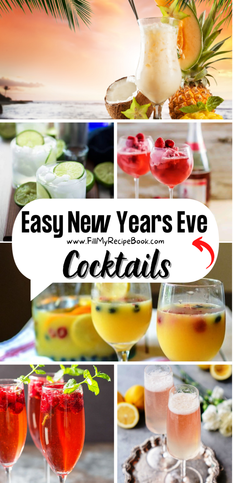 Easy New Years Eve Cocktails Fill My Recipe Book 