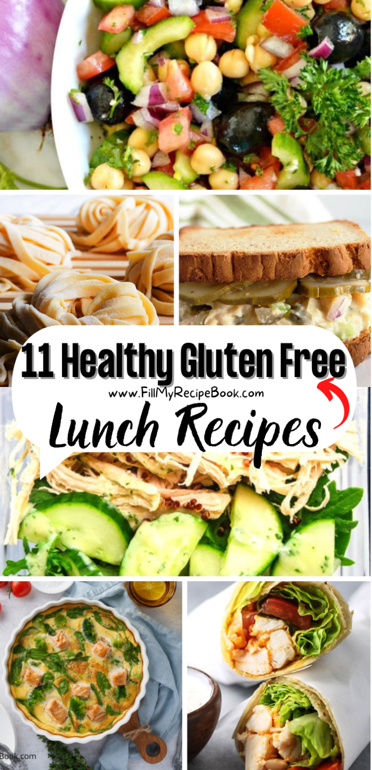 11 Healthy Gluten Free Lunch Recipes - Fill My Recipe Book