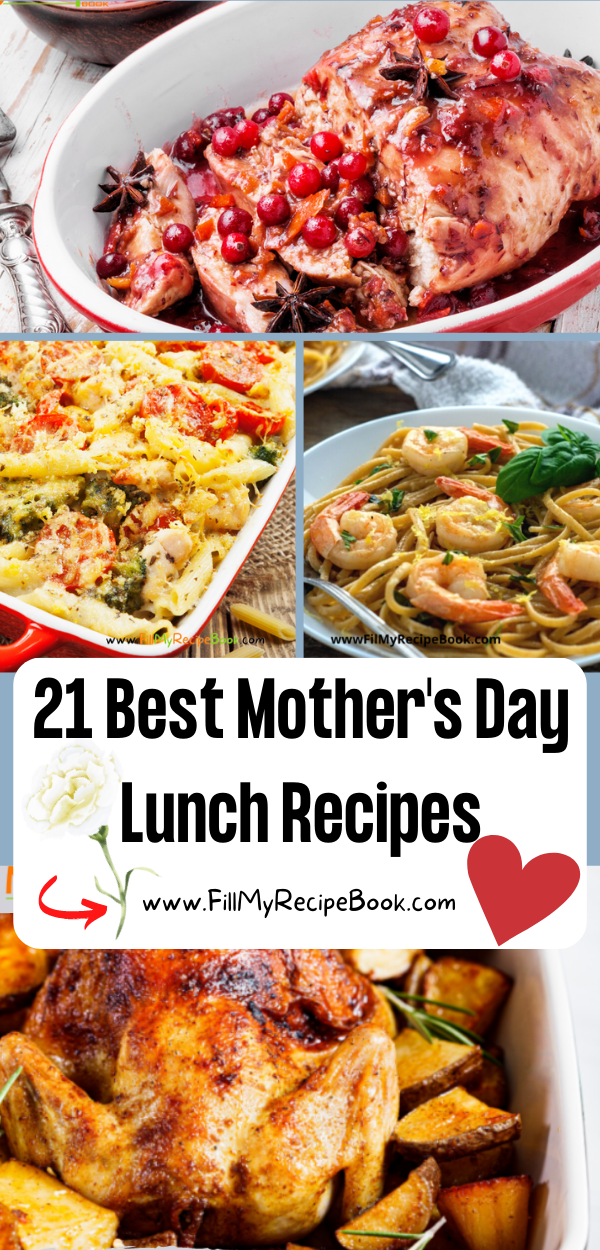 21 Best Mother's Day Lunch Recipes Fill My Recipe Book