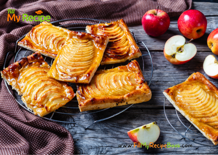 Indulge in these delicious and easy-to-make apple puff pastry turnovers. Perfect for a quick breakfast or dessert treat!