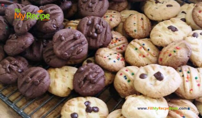 Popular Family Butter Biscuits recipe. Best Vanilla or chocolate biscuits that are easy homemade snacks, bake and store for holidays.