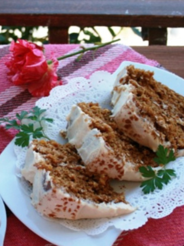 Tasty Moist Carrot Cake recipe. A favorite oven bake with crushed pineapple, desiccated coconut. With fluffy cream cheese frosting.