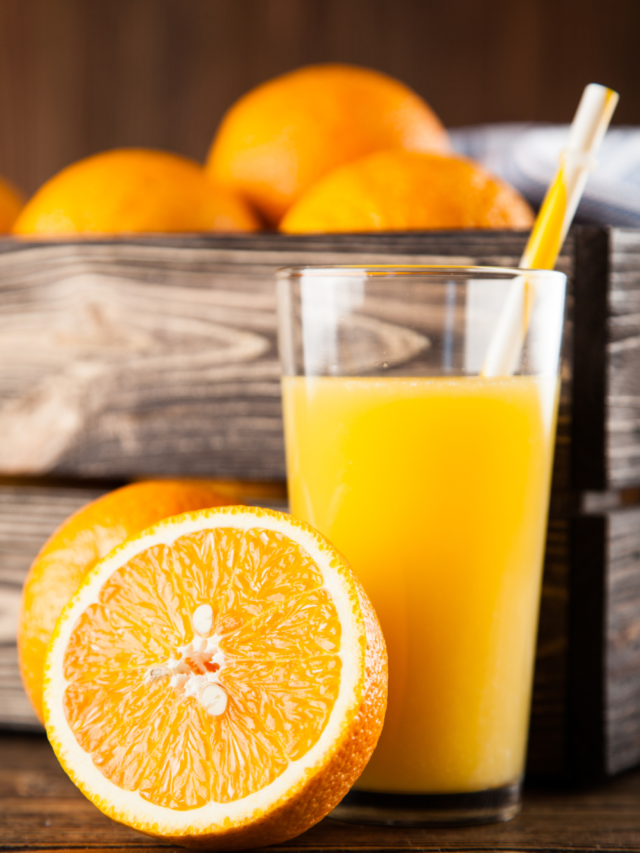 Fresh Homemade Orange Juice recipe. Healthy oranges in season, and easily hand pressed for the juice for a delicious cold drink for family.