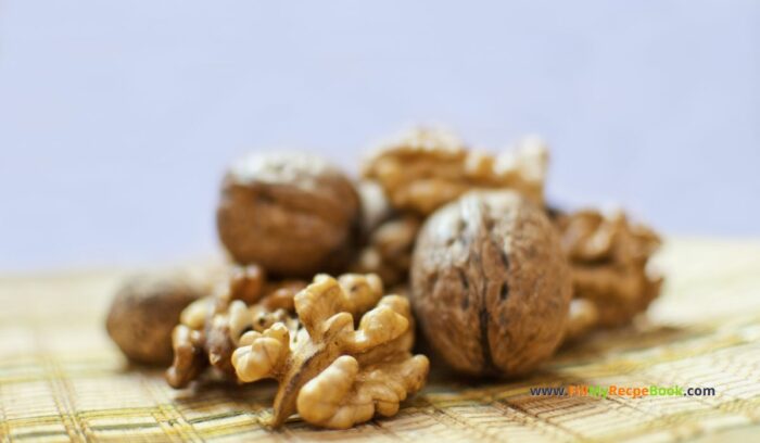 walnuts for the fruit salad as a protein. But walnuts have high quantities of omega 3 acids with many health benenfits.