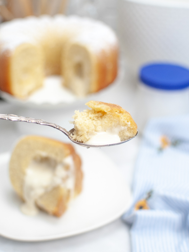 Homemade Twinkie Bundt Cake