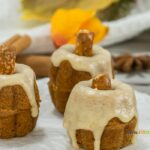 These Mini Pumpkin Bundt Cakes recipe are spicy and made from scratch. An easy bake, with vanilla butter icing, makes a moist dessert.