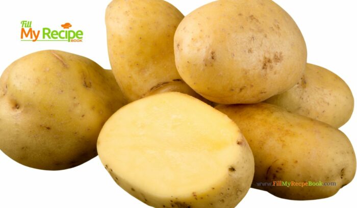 whole Potatoes cut into wedges for roasting and adding parmesan cheese on for an extra taste.