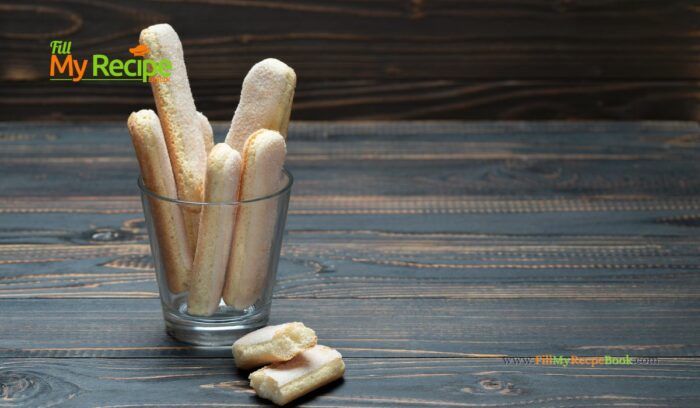 ladyfingers biscuits for this delicious tiramisu dessert in a glass.
