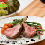 Herb Crusted Rack of Lamb Recipe for Upscale Dining. This exquisite dish features a lightly pan-seared rack of lamb, seasoned and coated in a flavorful Parmesan, herb crust, then baked in the oven to achieve perfection.