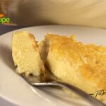 An Easy Healthy Crustless Custard Pie recipe for dessert. Mix in one bowl, suits diabetic or keto and gluten free, low carb diets. Delicious.