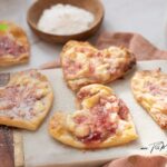 Simple Puff Pastry Cream Cheese Hearts recipe. With strawberry jam shaped into hearts for Valentines for a delicious snack or treat for tea.