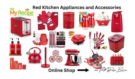 Transform Your Home and Kitchen with Red Appliances and Accessories. Enhance your living space and kitchen with stylish red appliances and accessories that reflect your personal taste.