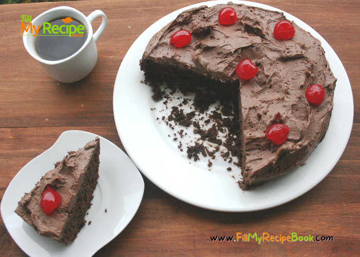 7 Minute Chocolate Cake Recipe is a microwave cake cook. An all in one bake in a 2 lt. container. Quick and easy bake for a dessert.