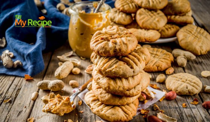 Make these Easy Peanut Butter Cookies recipe in bulk as they will be eaten fast. They are flourless biscuits with just four ingredients.