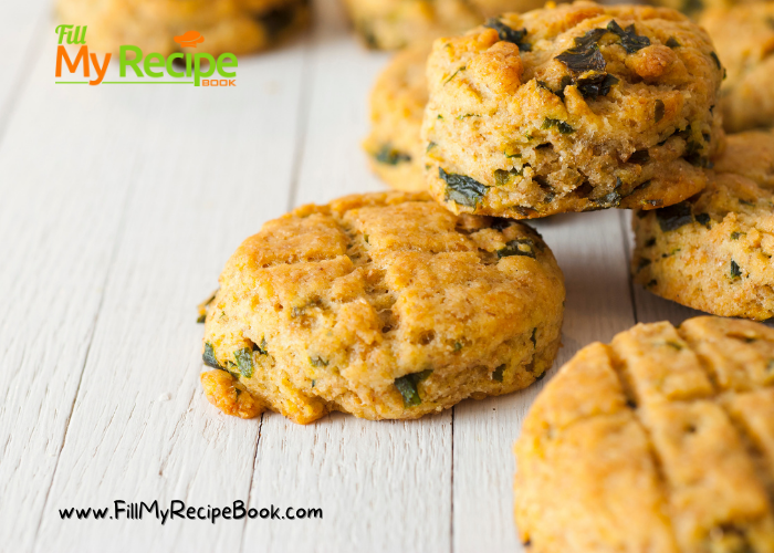 Savory Cheese Herb Scone Recipe that uses cheddar, parsley, pepper and garlic spices for that tangy taste. A breakfast or tea time snack.