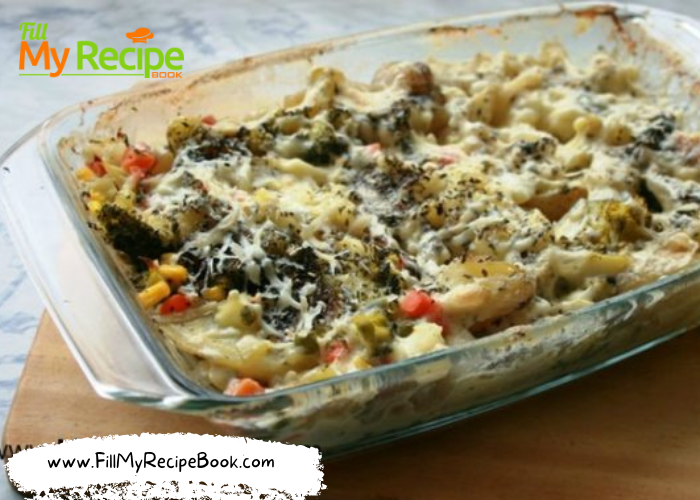 The Tasty Vegetable Dish recipe oven baked. An easy healthy vegetable casserole that can be made ahead with veggies as a side dish.