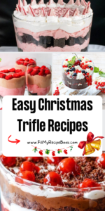 Easy Christmas Trifle Recipes ideas. Make some traditional recipe holiday desserts a day before Christmas, black forest and more to choose.